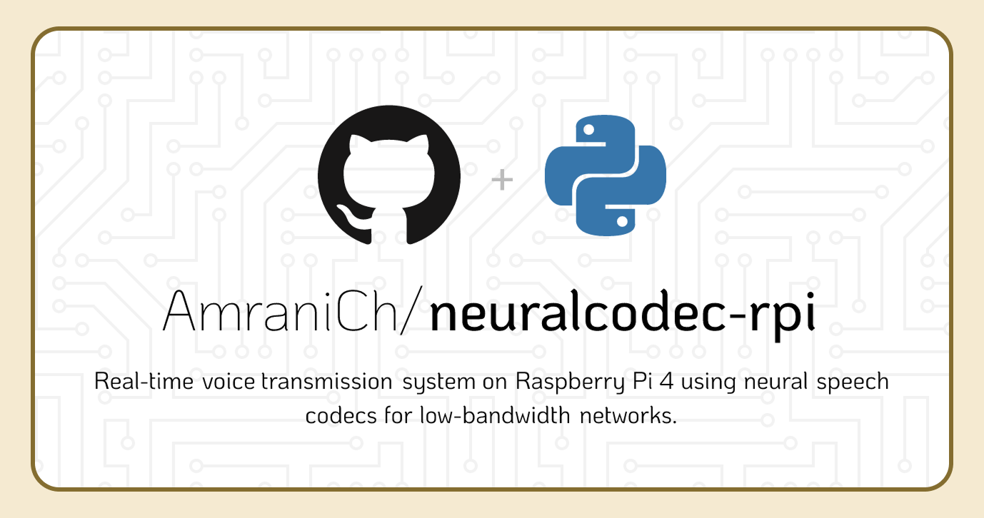 NeuralCodec-RPi project snapshot